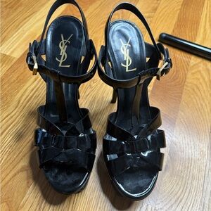 Saint Laurent tribute platform sandals